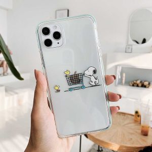 Snoopy Is Shopping Phone Case For Snoopy Movie Fan