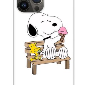 Snoopy With Ice-Cream Touch Phone Case For Snoopy Movie Fan