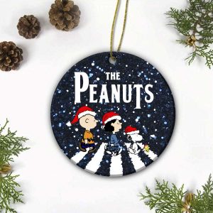 The Peanuts Snoopy Charlie Brown Christmas Ceramic Ornament