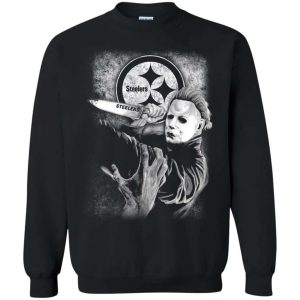 Michael Jason Myers Friday The 13th Pittburgh Steelers T-shirt