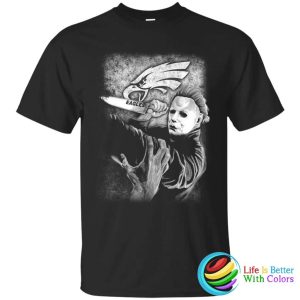 Michael Jason Myers Friday The 13th Philadelphia Eagles T shirt