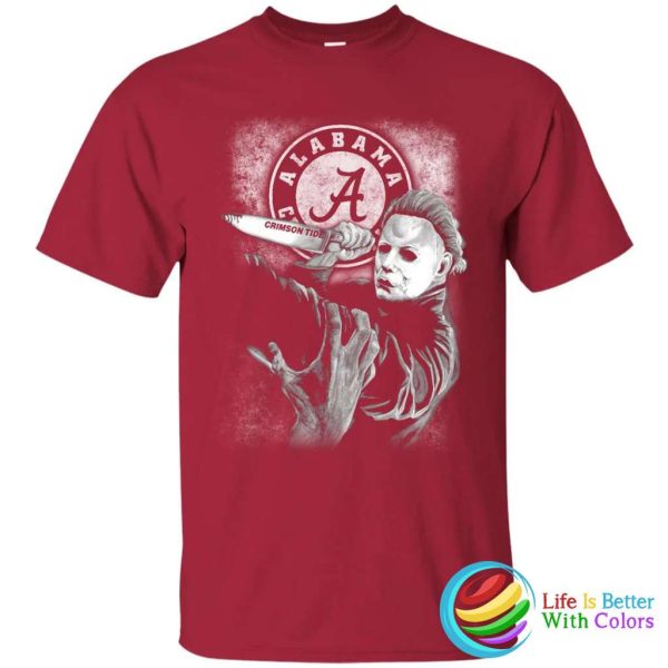 Michael Jason Myers Horror Movie, Alabama Crimson Tide Halloween T-shirt