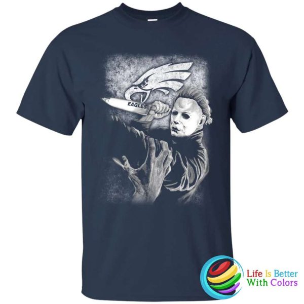 Michael Jason Myers Friday The 13th, Philadelphia Eagles T-shirt