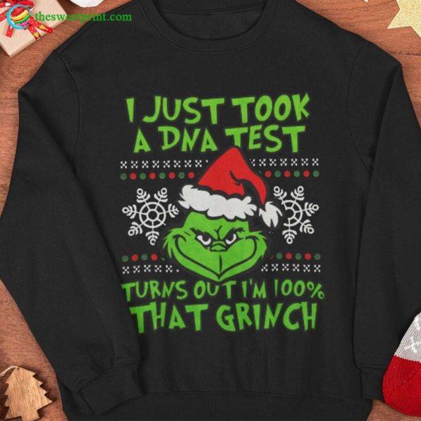 The Grinch T-shirt, 100% That Grinch Sweater Merry Christmas Gift