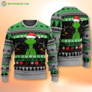 Winnipeg Jets Funny Grinch Logo NHL Ideas Ugly Christmas Sweater Gift For  Fans - Freedomdesign